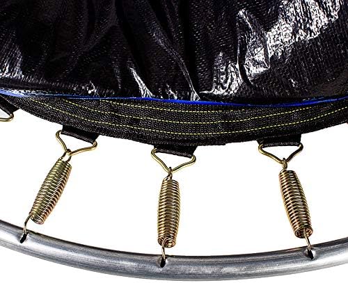 SixBros. SixJump Kindertrampolin für den Garten und Indoor, Gartentrampolin 1,22m inkl. Sicherheitsn