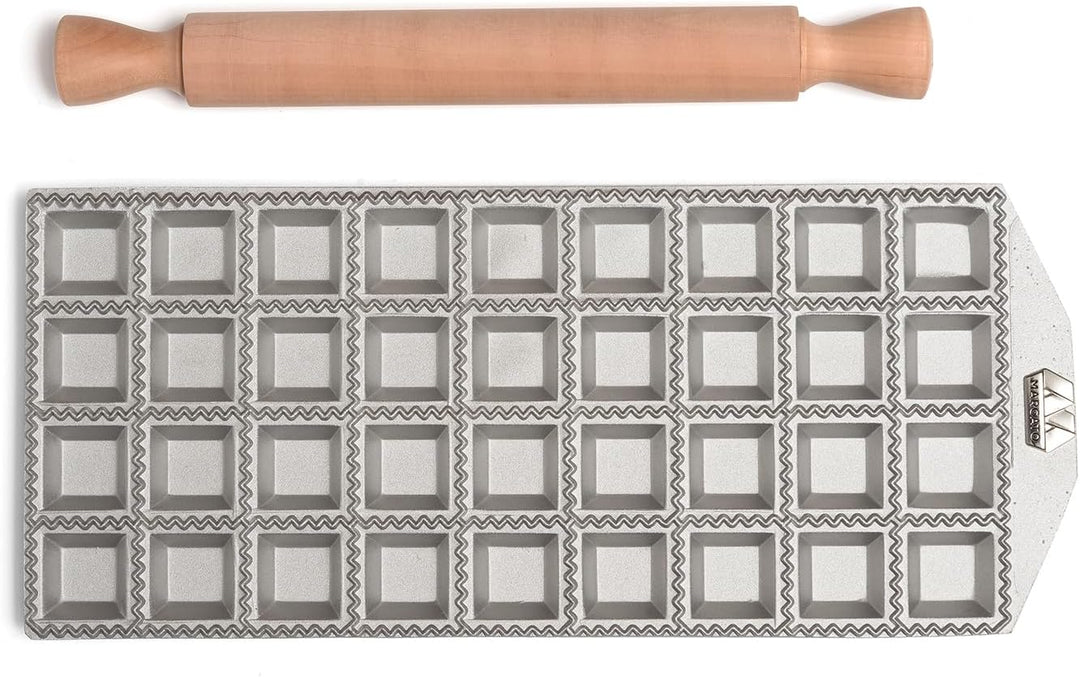 Marcato - Raviolo Mould - Square 36 pcs 3,5 x 3,5 cm 35 mm 36pz, 35 mm 36pz