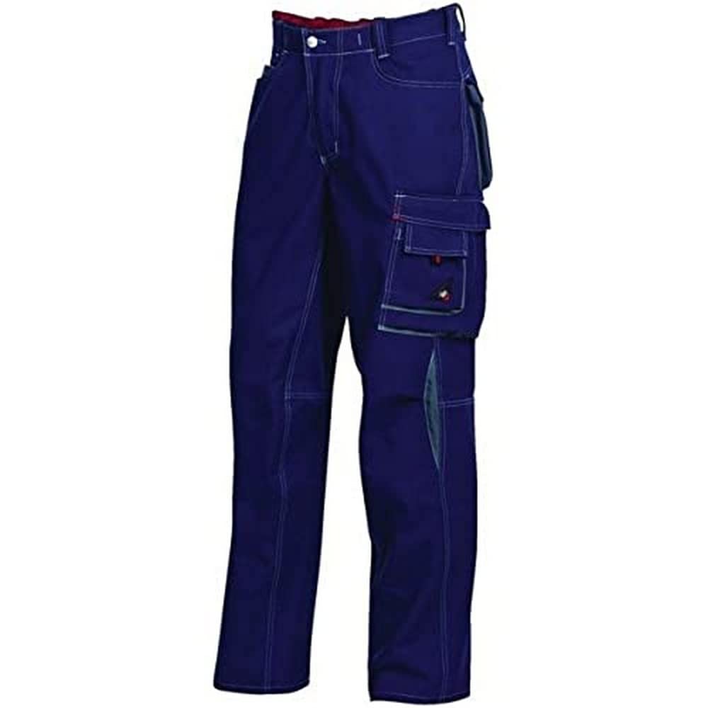 BP 1796-720-13-50s Arbeitshosen, mit doppeltem Taillenknopf und elastischem Rückenteil, 305,00 g/m²