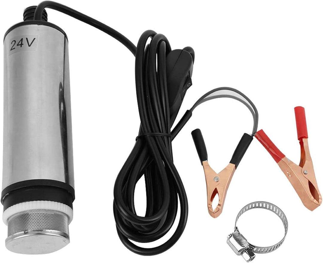 Elektrische Tauchpumpe Tauchpumpe Edelstahl DC 24V Wasserpumpe Dieselförderpumpe Wasser Dieselöl Ker