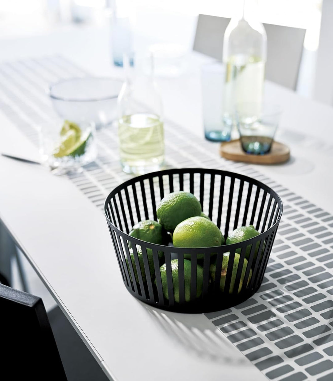 Fruit basket deep - Tower - black Schwarz, Schwarz