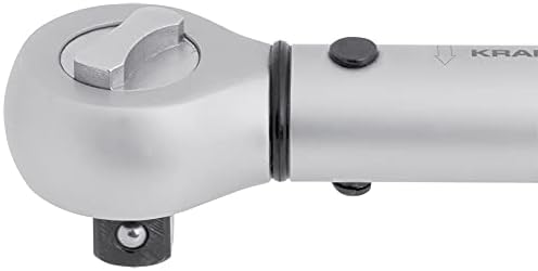 Kraftwerk 3233 Click Drehmomentschluessel 3/8 Zoll 10 60 Nm, Noir, Rouge, Acier Inoxydable