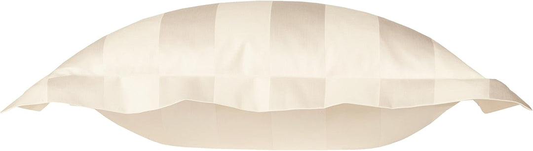 Curt Bauer Damast Bettwäsche Como beige Kissenbezug einzeln 80x80 cm Beige, Kissenbezug einzeln 80x8