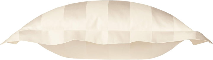 Curt Bauer Damast Bettwäsche Como beige Kissenbezug einzeln 80x80 cm Beige, Kissenbezug einzeln 80x8