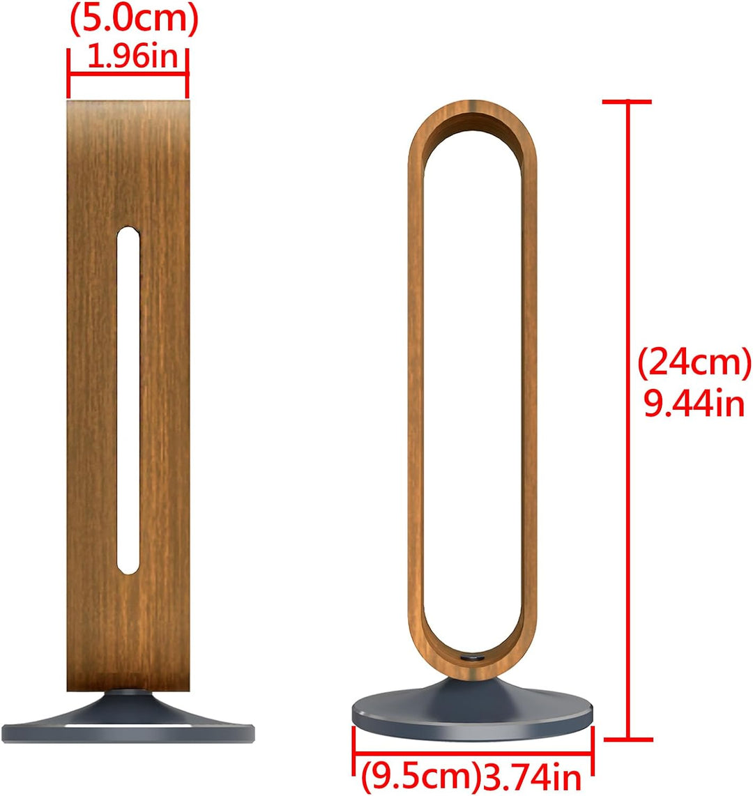 Geekria Headset-Ständer, Gaming-Headset-Halterung, Bambusholz-Kopfhörer-Schreibtisch-Display-Aufhäng