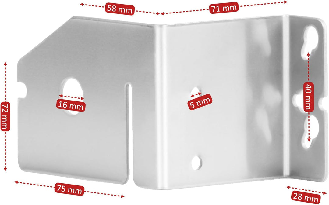 BBQ-Toro Edelstahl Grillmotor für Grillspiess | 220-240V | Belastbar bis 4 kg | Drehmotor für Rotiss