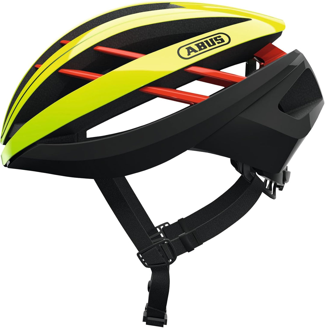 ABUS Rennradhelm Aventor - Fahrradhelm für professionellen Radsport - gute Ventilationseigenschaften