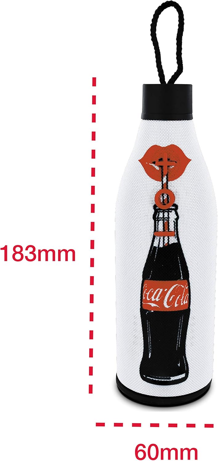 Metronic Coca Cola 477583 Lautsprecher mit Bluetooth-Flasche, 5 W 5 W - Coca-Cola, 5 W - Coca-Cola
