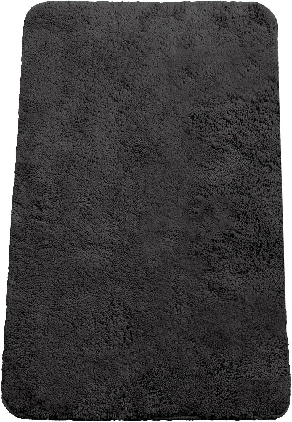 Brandsseller Badematte 70x120 cm Badezimmerteppich Badvorleger Badeteppich Schwarz