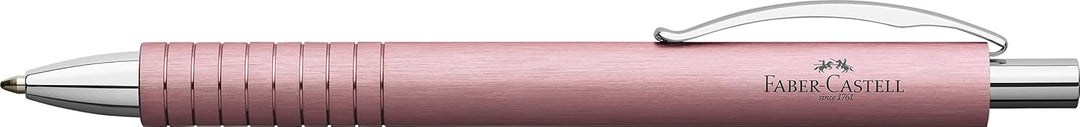 Faber-Castell 148425 - Kugelschreiber Essentio, Aluminium Rose rosé Kugelschreiber, rosé Kugelschrei