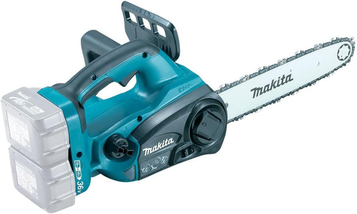 Makita DUC 302 Z 30cm Akku Kettensäge mit 2 x 18 V = 36 V Leistung, solo Gerät, ohne Akku, ohne Lade