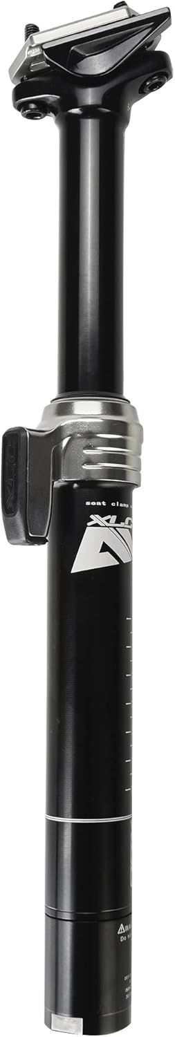 XLC Unisex – Erwachsene All MTN Teleskopsattelstütze SP-T10 305 mm Schwarz, 305 mm Schwarz