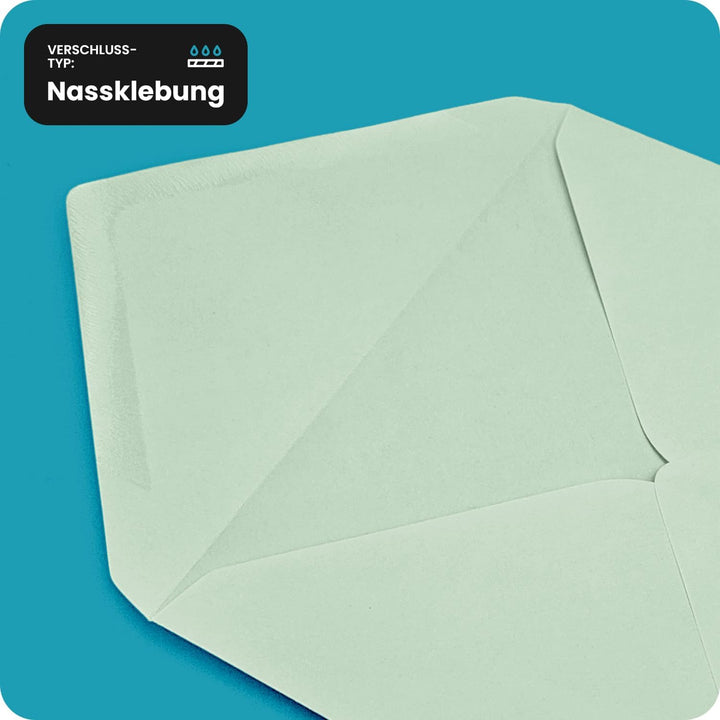 Netuno 1000 quadratische Umschläge Hautfarbe 14x 14 cm 80g Rainbow Briefumschläge farbig Briefhüllen