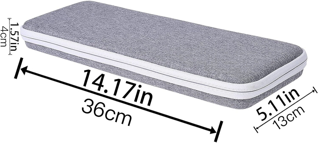 co2CREA Hart Reise Schutz Hülle Etui Tasche für Apple Magic Keyboard und Magic Mouse 2/1 Tastatur Ma