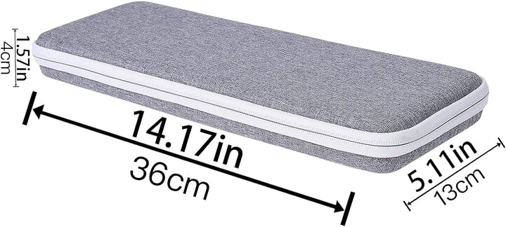 co2CREA Hart Reise Schutz Hülle Etui Tasche für Apple Magic Keyboard und Magic Mouse 2/1 Tastatur Ma