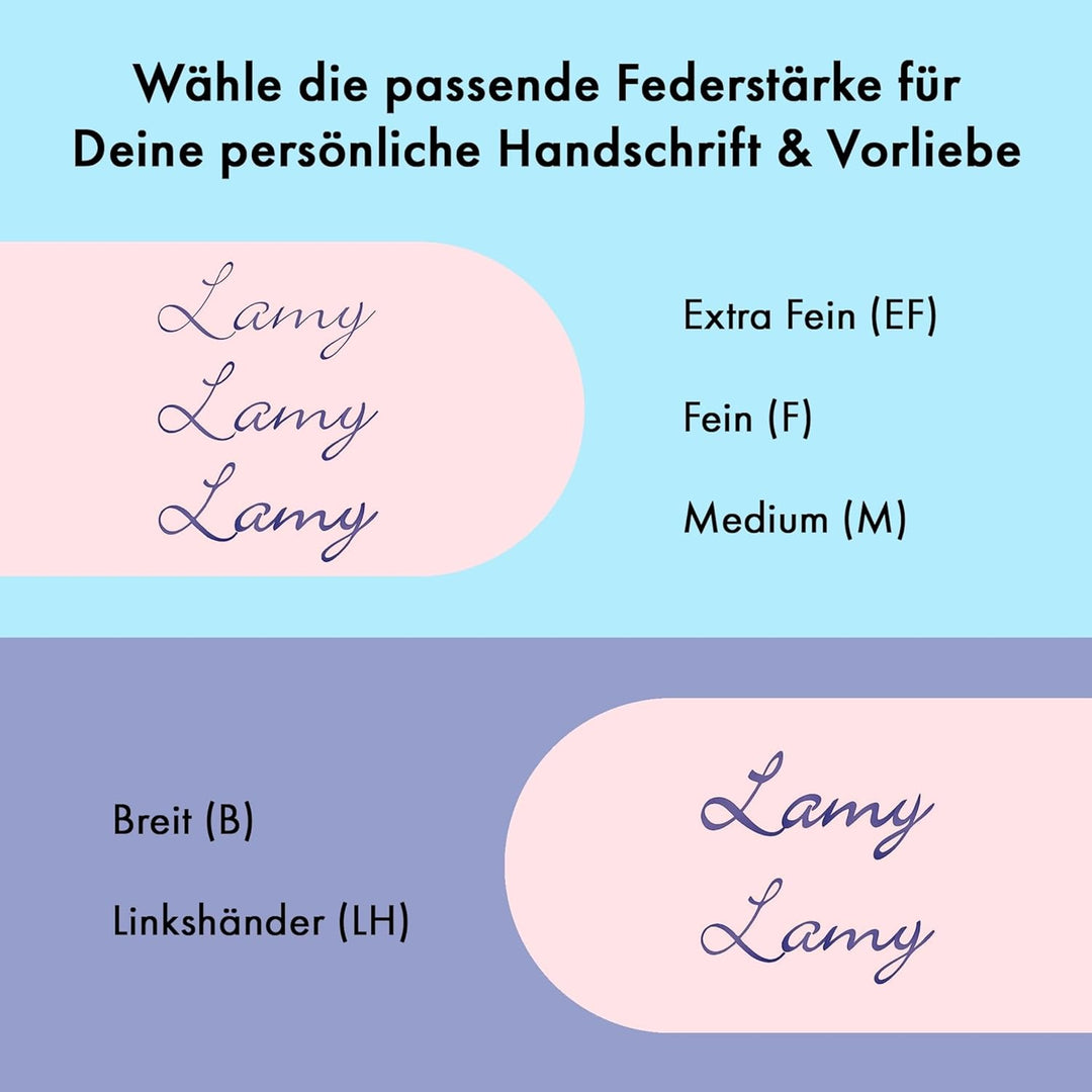 LAMY AL-star Füllhalter 029 – Füller aus Aluminium in der Farbe Dunkelviolett mit transparentem Grif