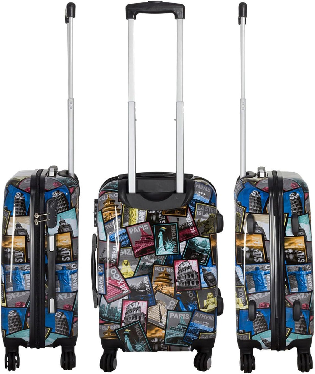 Bowatex Mittlerer New All City 67 cm Reisekoffer 80 Li Motiv Trolley mit Bilder