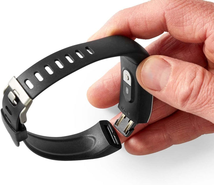 NEDIS SmartLife - Smartwatch - LCD-Anzeige - IP67 - Maximale Betriebszeit: 7200 min - mit Schrittzäh