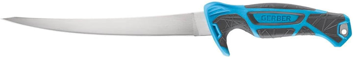 Gerber Anglermesser mit Scheide und Schleifstein, Controller 8‘‘, Klingenlänge: 21 cm, 31-003558 8"