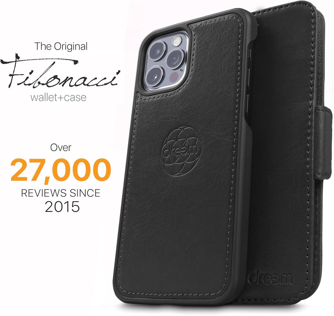 Dreem Fibonacci 2in1 Handyhülle Flipcase für iPhone 12 Pro Max | Magnetisches iPhone Case | TPU Etui