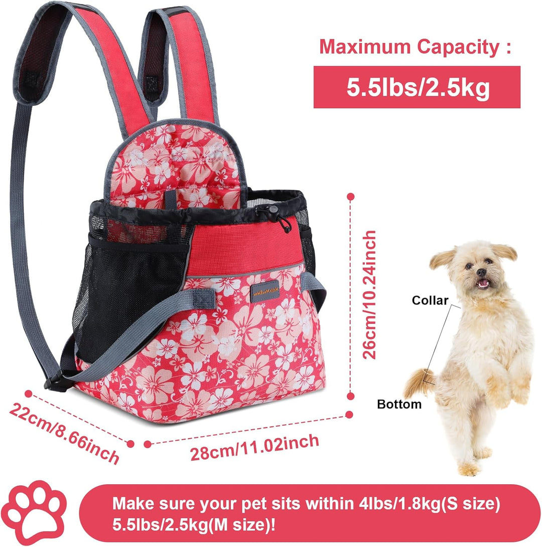 Cinf Pet Backpack KatzenRucksack for Small Dogs Cats Puppy Carrier Backpack Front Bag Tragetasche Hu