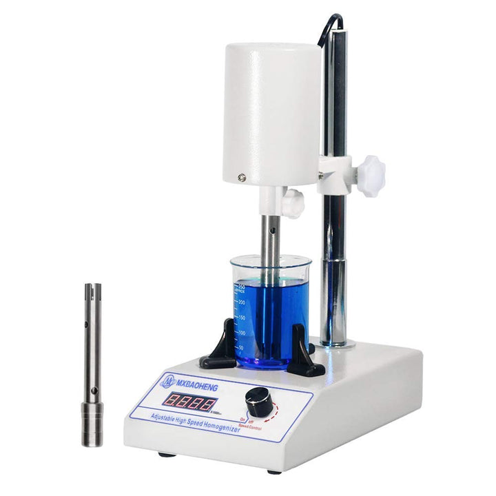 MXBAOHENG Homogenisator 5-1000ML Homogenisier Edelstahl Homogenisator Laborhomogenisator FSH-2A Lab