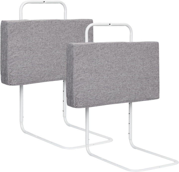 Ansobea 2X Bettgitter 50cm Bettschutzgitter für Kinderbett, Rausfallschutz Bett Bettgitter, Weich Hö