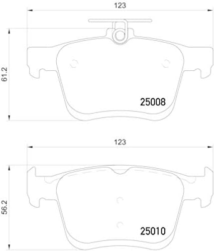 Brembo P 85 125X Brake Pad