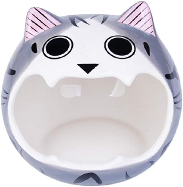 VILLCASE Haustier-Keramiknest für Hamster, Versteck für Sommer, kühlendes Schlafnest für Rennmäuse,