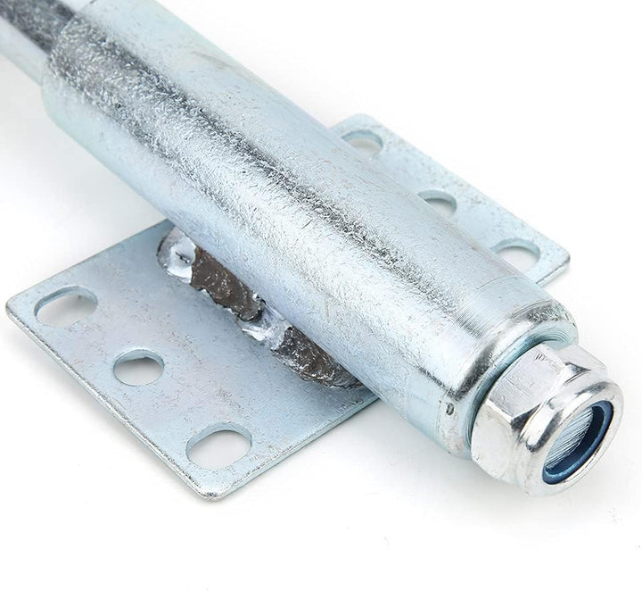 Fafeicy 4-Zoll-federbelastete Torrolle, PVC-Türfeder-Rollenrad, 120 kg maximale Tragfähigkeit(Schwar