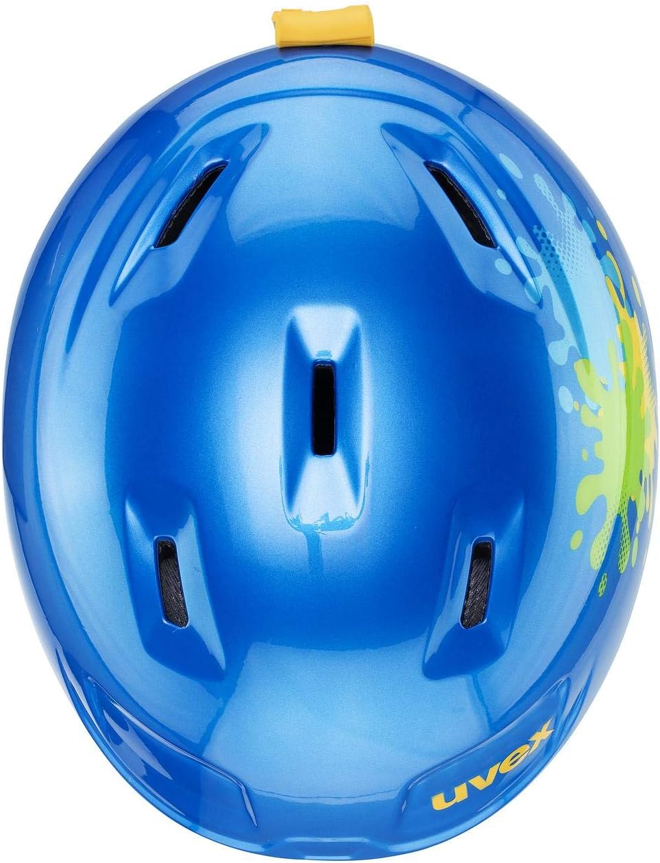 uvex Unisex Jugend Heyyya Skihelm Single 46-50 cm blue splash, Single 46-50 cm blue splash