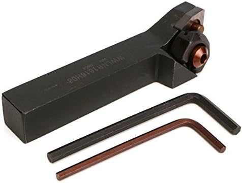 EsportsMJJ WWLNR1616H08 16x100mm Drehmaschine Drehen Werkzeughalter mit 10pcs WNMG0804 Einsätze