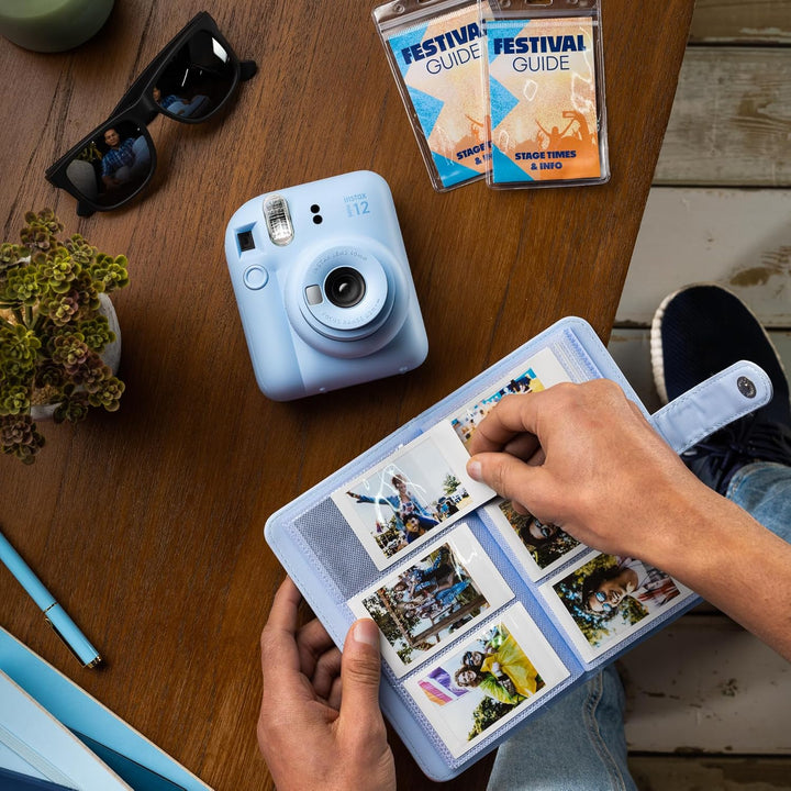 INSTAX Mini 12 Sofortbildkamera Pastel-Blue Pastel-Blue Kamera, Pastel-Blue Kamera