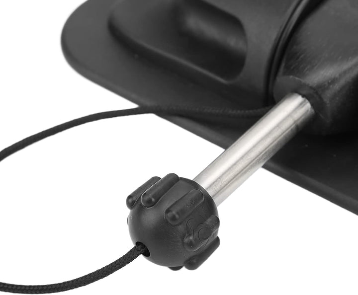Aramox 1 Paar Ruderhalter Paddle Keeper Lock Support Schwarz Universal für Schlauchboot Kajak Kanu B