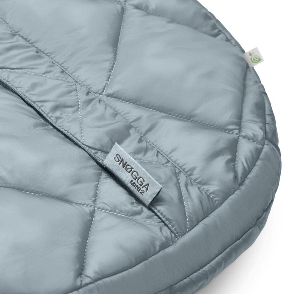 CYBEX Gold Fusssack Snøgga Mini 2, Für Babyschalen, Ab Geburt bis ca. 24 Monate, TOG 4, Sky Blue (Bl