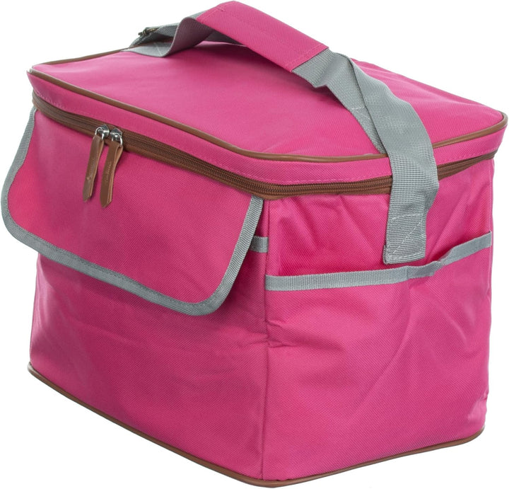 Brandsseller Kühltasche 19 Liter ca. 35 cm x 23 cm x 24 cm Faltbare Kühlbox Thermo-Shopper Strandtas