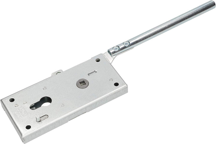 KOTARBAU® Garagenschloss mit Tortreibriegel 200mm für Garagentore oder als Zusatzschloss Silber