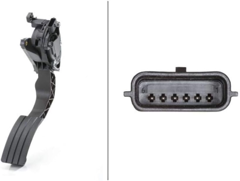 HELLA 6PV 009 978-721 Sensor, Fahrpedalstellung - für Linkslenker - Schaltgetriebe