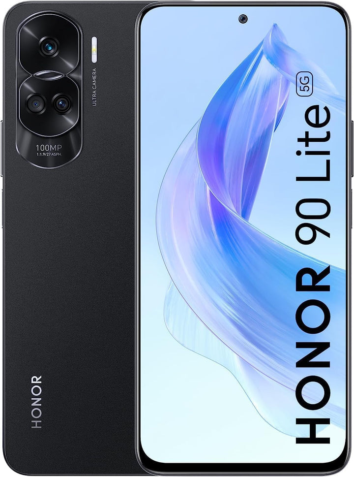 HONOR 90 Lite 5G Smartphone mit Dreifachkamera 100 MP, 8 + 256 GB, 6,7 Zoll Display, 90 Hz, 4500 mAh