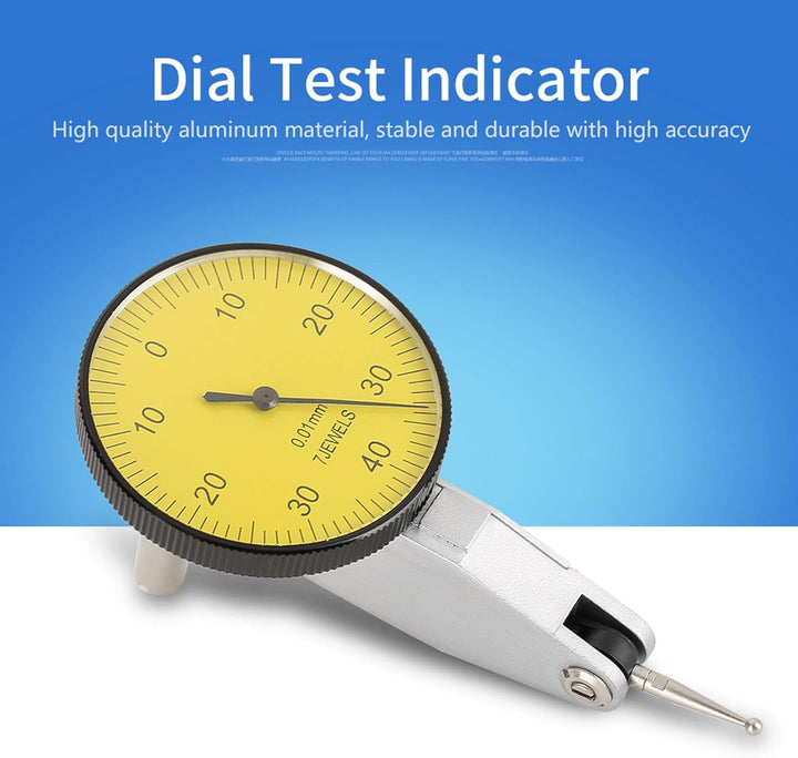 Dial Test Indicator, Präzision 0,01 mm Metric Dial Test Indicator Hebel Dial Test Indicator Messgerä