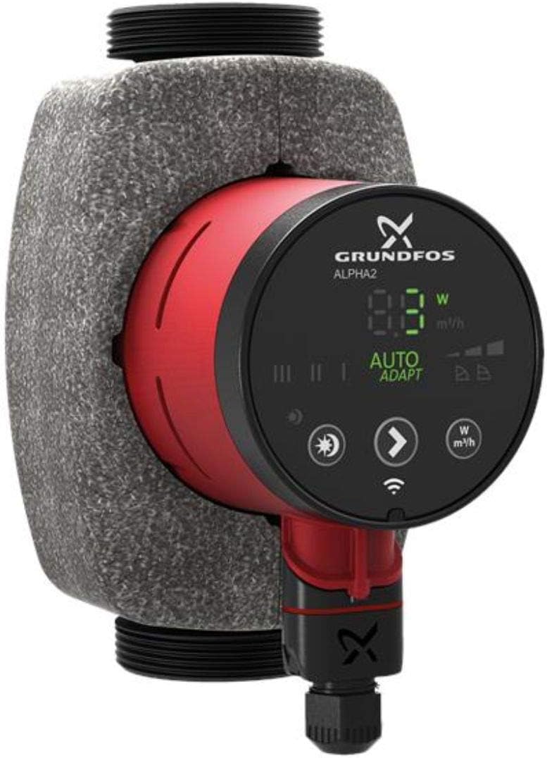 Grundfos Hocheffizienz-Umwälzpumpe Alpha2 32-40 180 mm