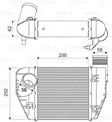 Valeo Turbokühler Ladeluftkühler 818326