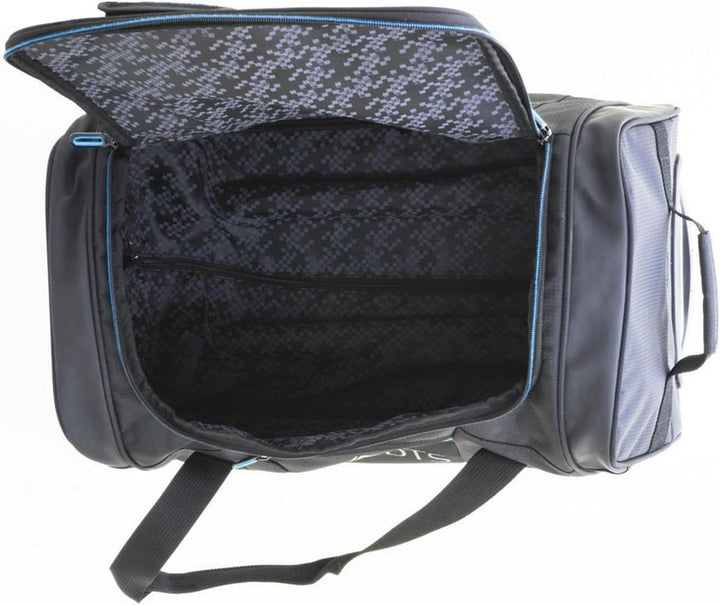 Bowatex Trolley Handgepäck Reisetasche Sporttasche Tasche Schwarz Blau 50 cm Davidts