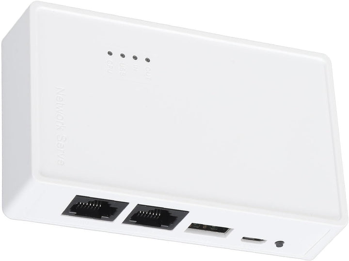 Plyisty USB-Wireless-Druckserver, Druckserver mit 10/100 Mbit/s LAN/Bridge, Unterstützt Kabelgebunde