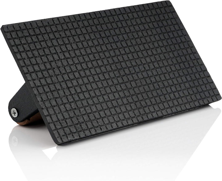 BBQ-Toro Edelstahl Wärmeglocke mit Gusseisen Fleischbeschwerer | Ø 31,5 cm | Burger Glocke mit Fleis