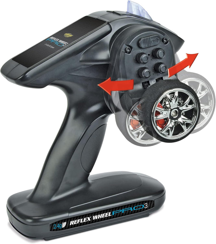 Carson 500500053 - FS 2K Reflex Wheel PRO 3, 2.4 GHz BEC