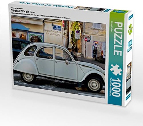 CALVENDO Puzzle Citroën 2CV - die Ente 1000 Teile Lege-Grösse 64 x 48 cm Foto-Puzzle Bild von Peter