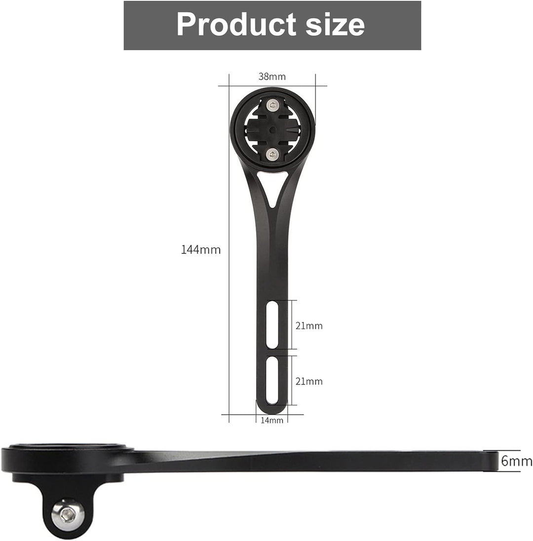 BSSOK Integrierte Fahrrad Computer Halterung für Rennrad, Aluminiumlegierung, Lenkerhalterung Kompat