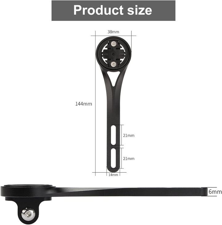 BSSOK Integrierte Fahrrad Computer Halterung für Rennrad, Aluminiumlegierung, Lenkerhalterung Kompat