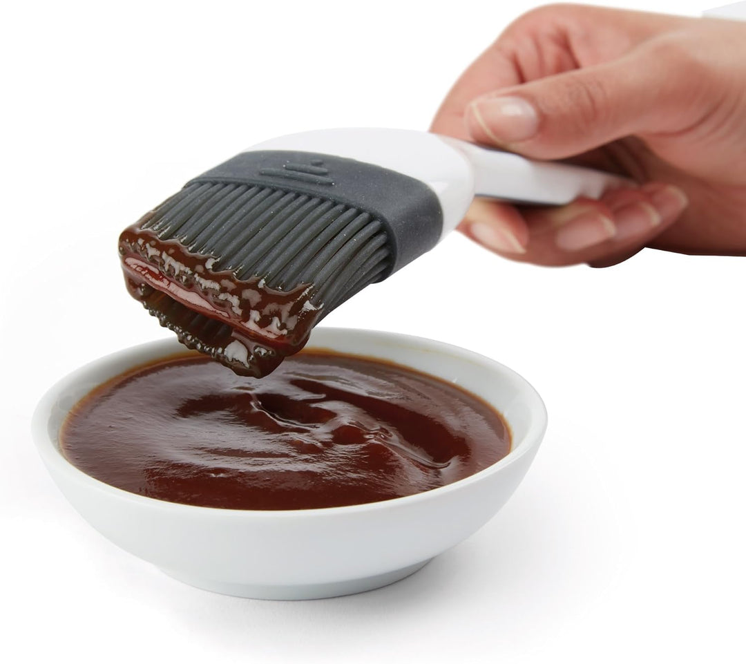 Zyliss E980091U Silicone Backpinsel – ideal für Grill, Gebäck, Öl und Kochpinsel zum Backen von Sauc